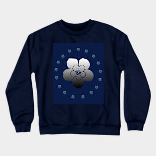 Flower surrounded by flowers Crewneck Sweatshirt